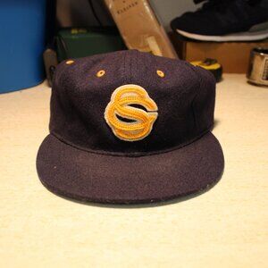 Ebbets Field Flannels Santa Clara SC Vintage Ballcap - EUC - Wool